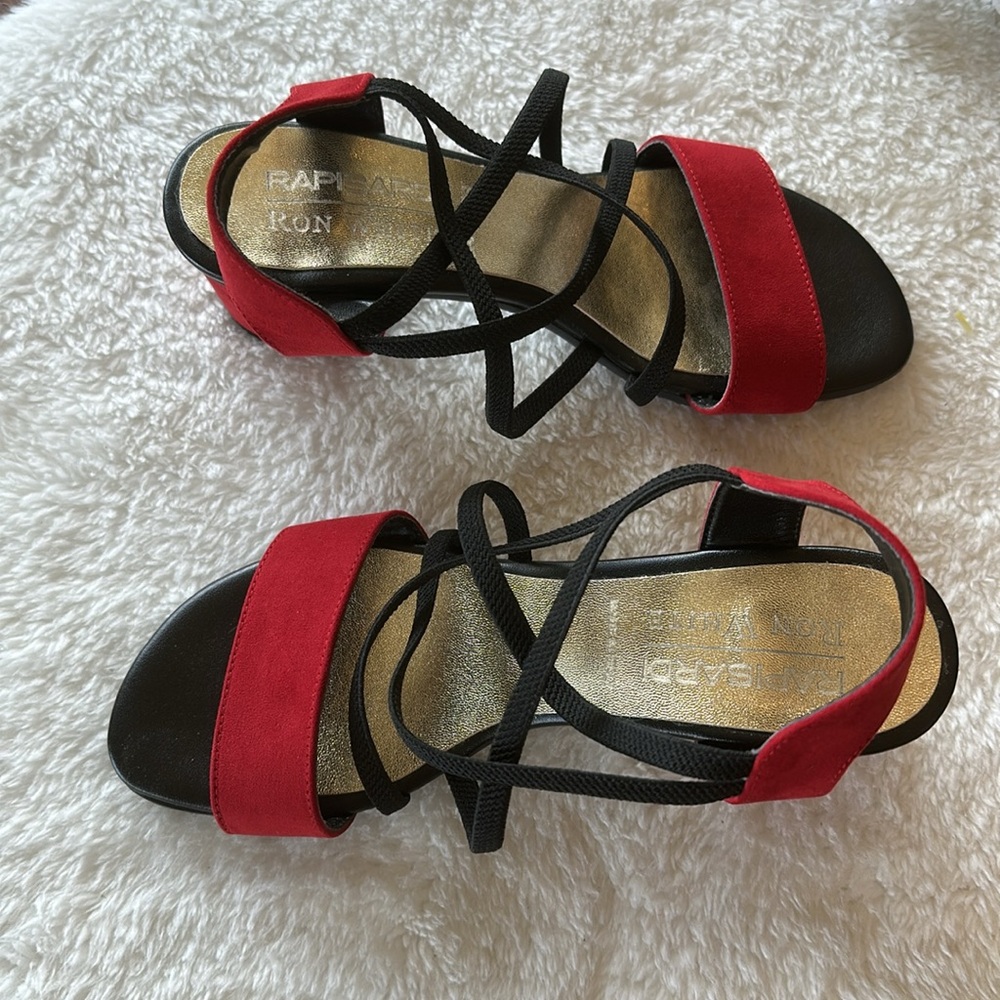Rapisardi strapped shoes Ron White